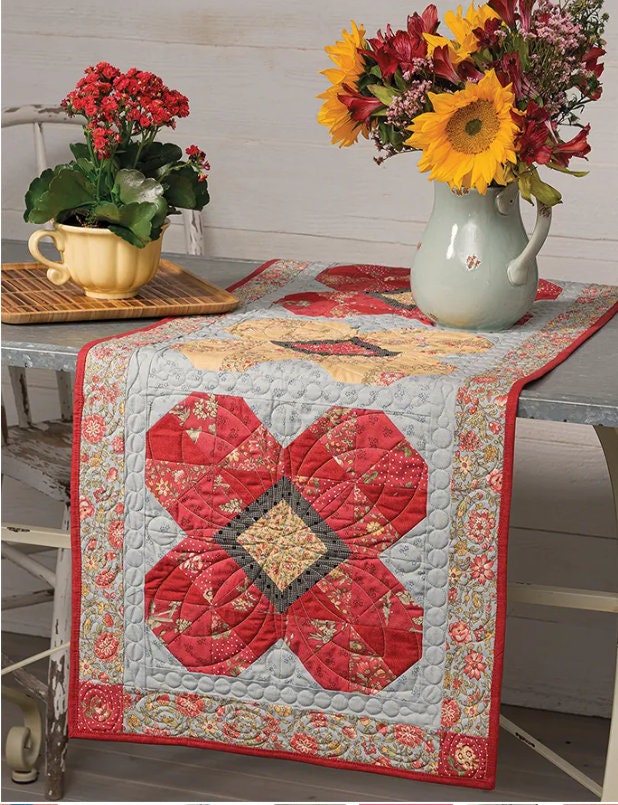 Tantalizing Table Toppers Quilt Book - Pat Sloan