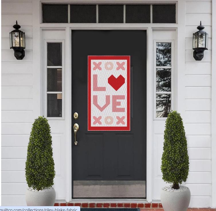 All My Love Door Banner Kit - Natàlia Juan Abelló - Riley Blake Designs