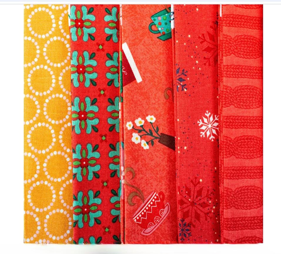 In From The Cold Charm Pack - Heather Peterson - Riley Blake Designs