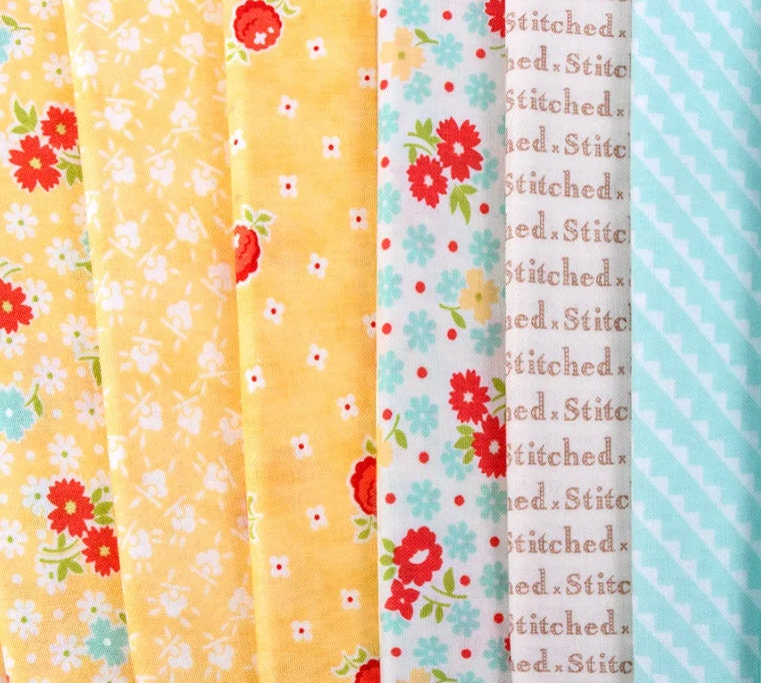 Stitched Mini Charm Pack - Fig Tree Quilts - Moda Fabrics