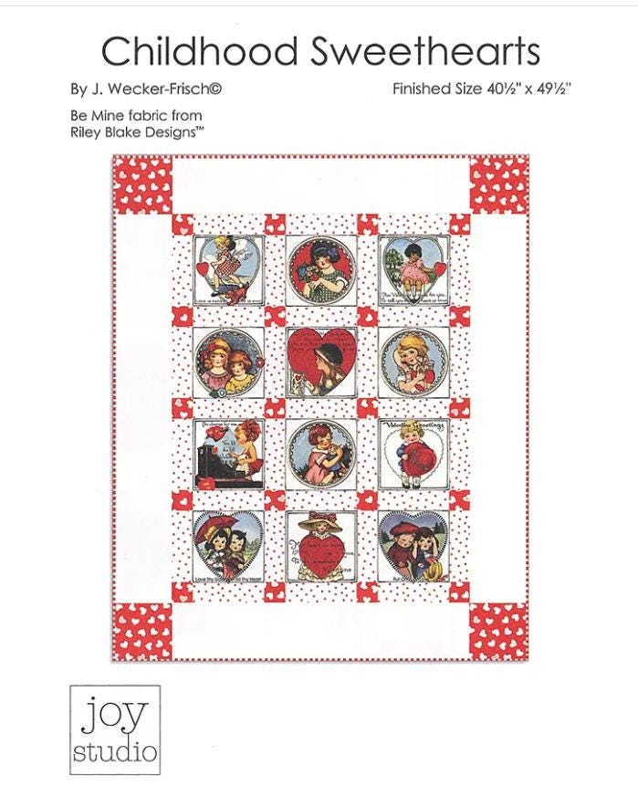 Childhood Sweethearts Quilt Pattern - J Wecker Frisch