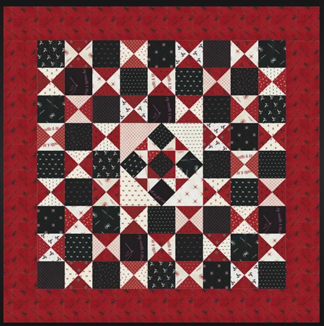 Vintage Star Quilt Pattern - Primitive Gatherings