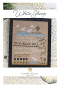 White Sheep Cross Stitch Pattern - October House Fiber Arts