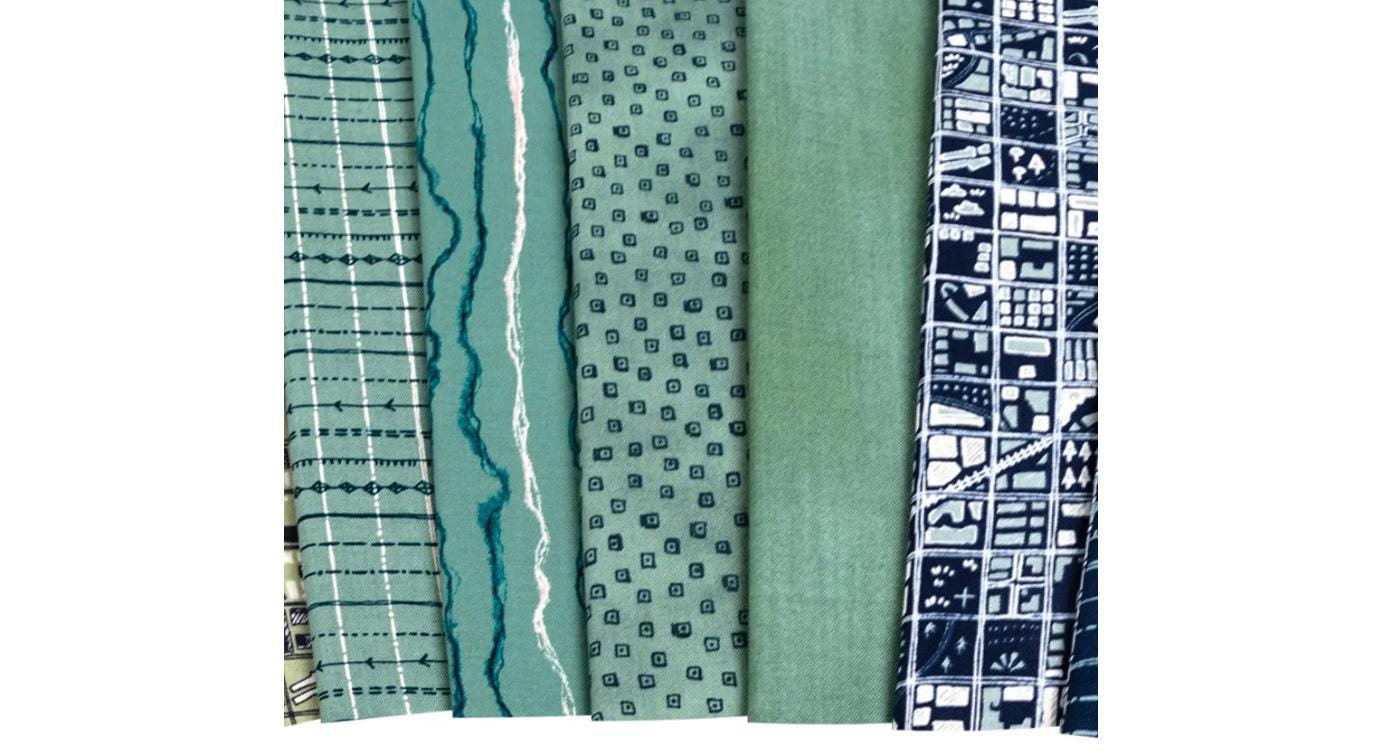 Bon Voyage Mini Charm Pack - Janet Clare - Moda Fabrics
