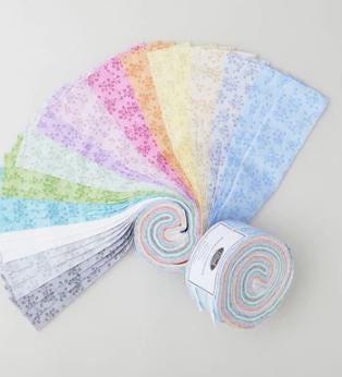 Bouquet Jelly Roll - Blank Quilting