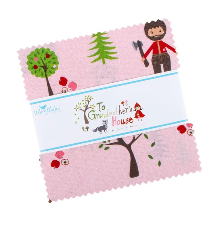 To Grandmother's House Charm Pack — 42 Squares — Jennifer Long for Riley Blake Designs