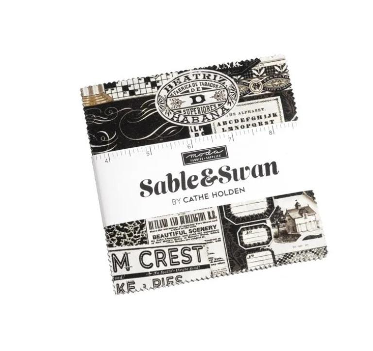 Sable & Swan Charm Pack – Cathe Holden - Moda Fabrics