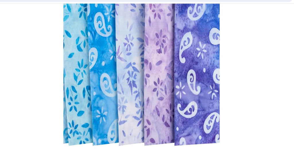 Petite Pastels Artisan Batiks Layer Cake - Lunn Studios - Robert Kaufman Fabrics