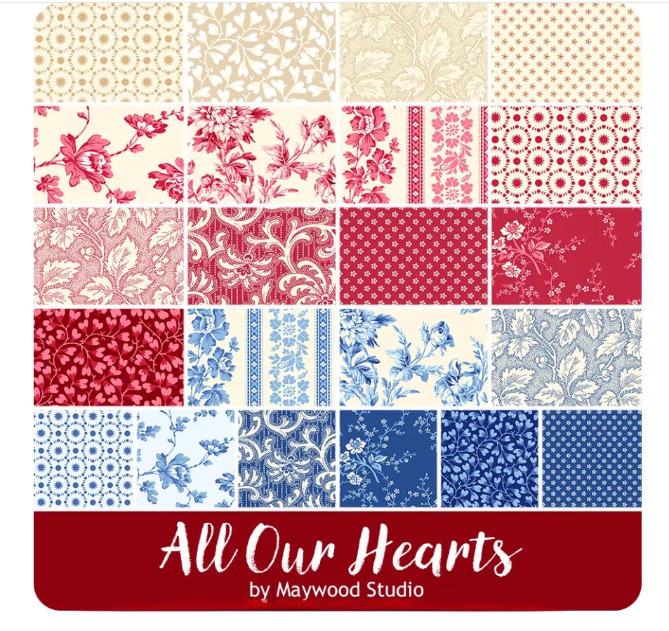 All Our Hearts Layer Cake - Maywood Studio