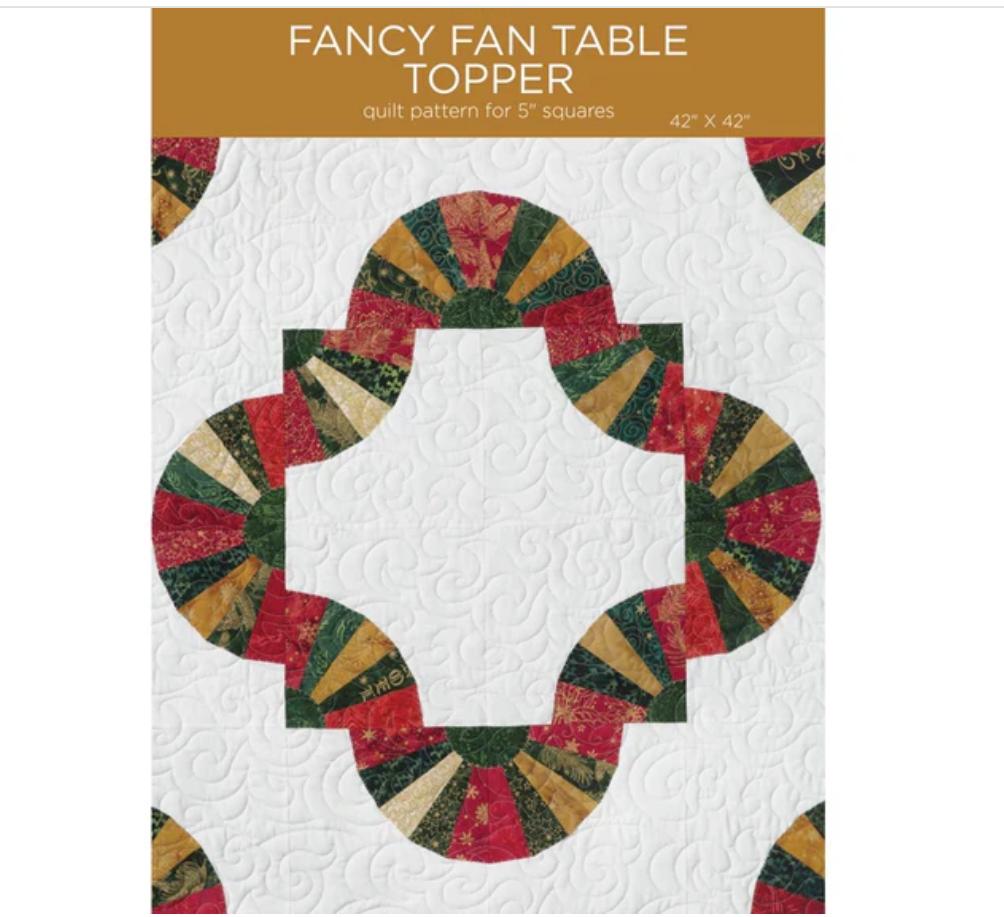 Fancy Fan Table Topper Pattern - Missouri Star