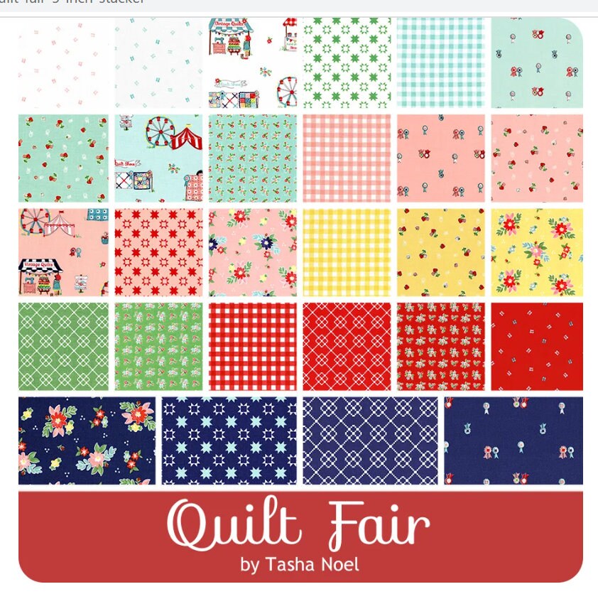 Quilt Fair Charm Pack - Tasha Noel - Riley Blake Designs