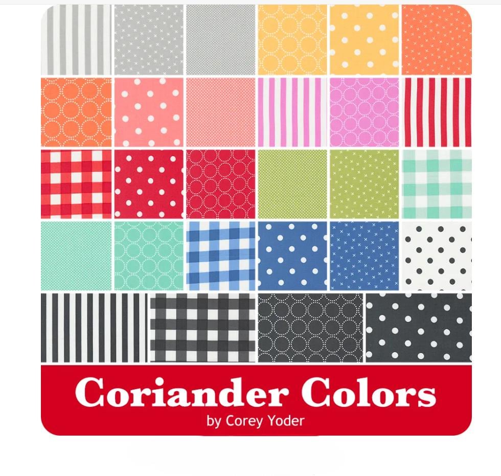 Coriander Colors Jelly Roll - Corey Yoder - Moda Fabrics