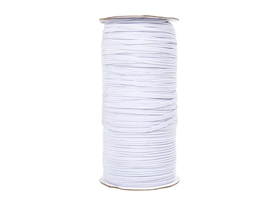White Flat Elastic – The Gypsy Quilter, 0.125" x 144 Yards