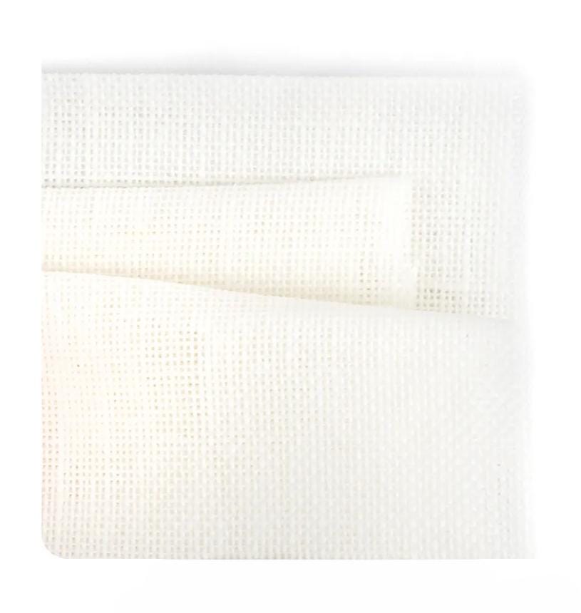 White 28 Count Linen 18" x 27" Cross Stitch Cloth - Wichelt Imports