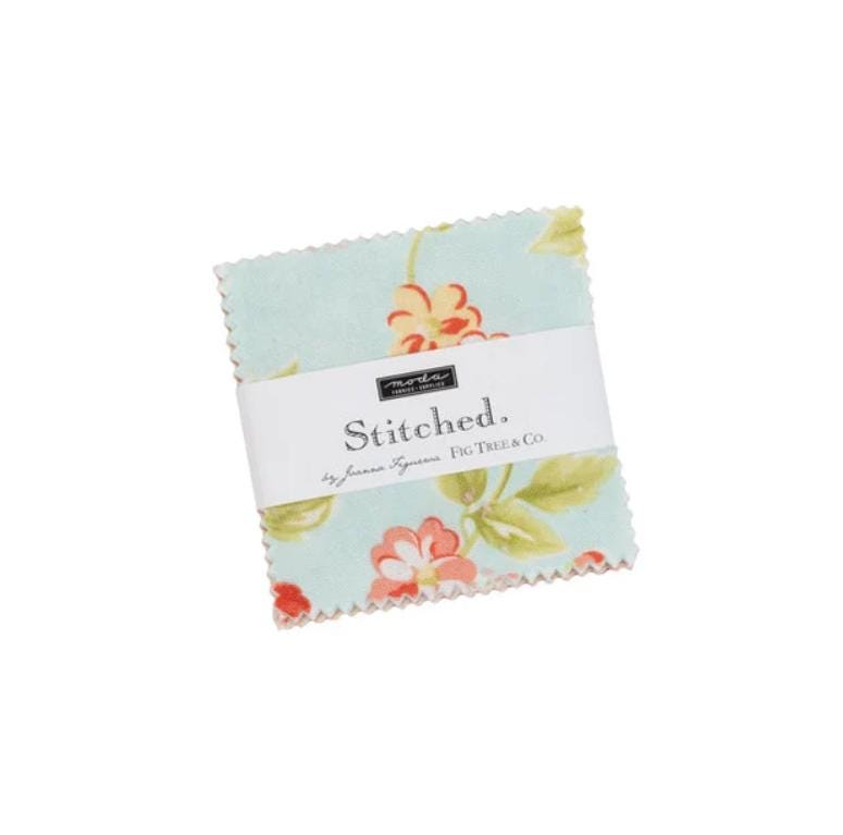 Stitched Mini Charm Pack - Fig Tree Quilts - Moda Fabrics
