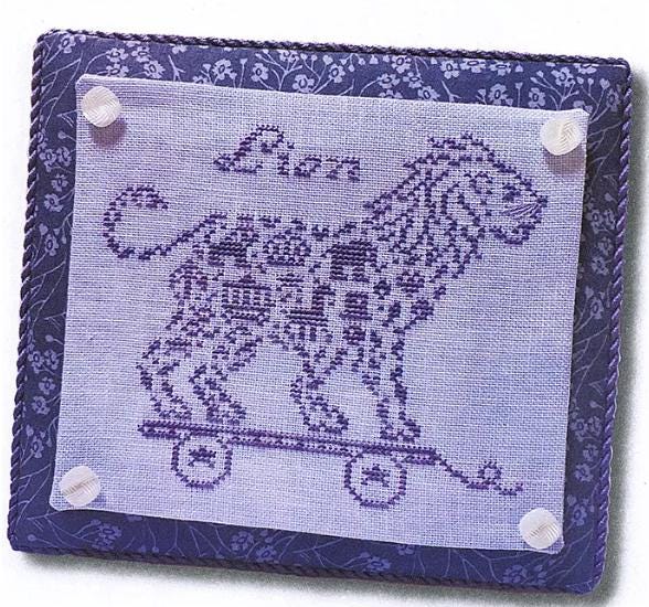 French Country Lion Cross Stitch Pattern - JBW Designs