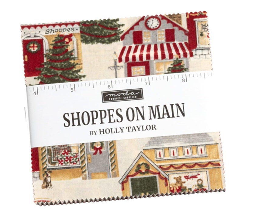 Shoppes On Main Charm Pack - Holly Taylor - Moda Fabrics