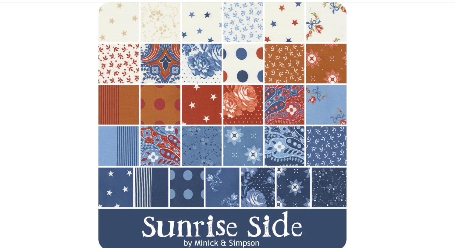 Sunrise Side Mini Charm Pack - Minick & Simpson - Moda Fabrics