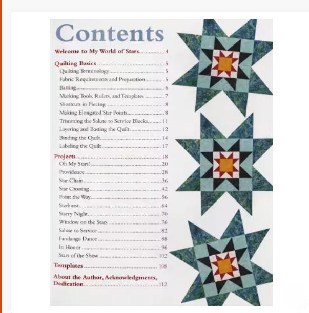 Inspired Star Block Quilts - Sandy Berg