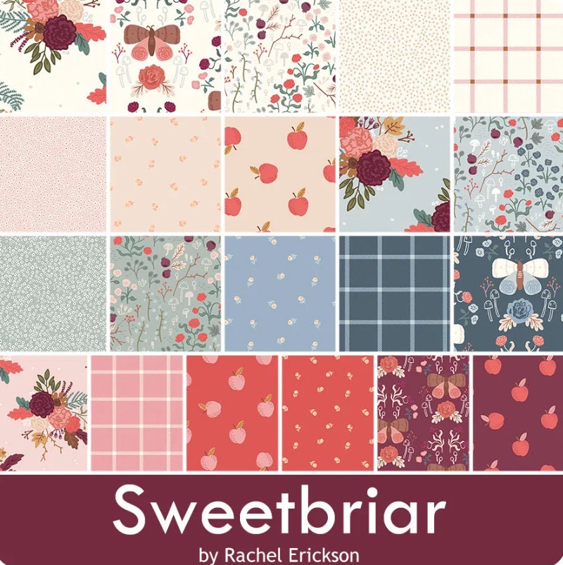 Sweetbriar Charm Pack 42/pkg. - Rachel Erickson - Riley Blake Designs