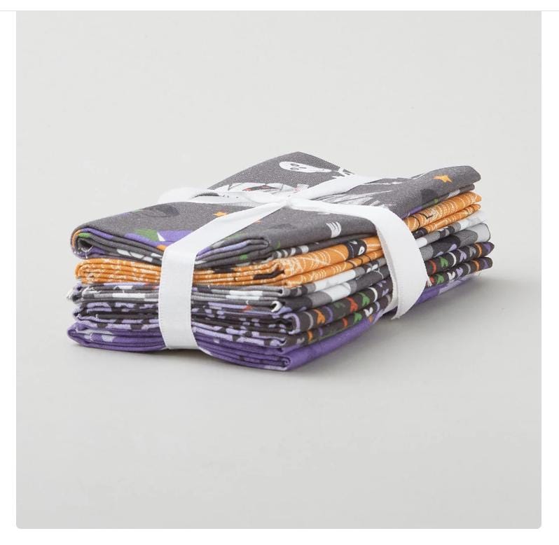 Monster Squad Fat Quarter Bundle 5/pkg. - Scott Barnes - Fabric Editions