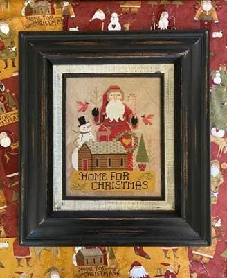 Home for Christmas Cross Stitch Pattern - Teresa Kogut