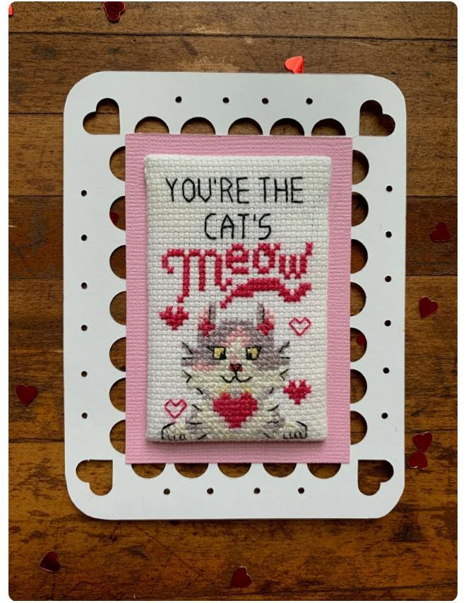Domestic Love Cross Stitch Pattern - Ingleside Imaginarium