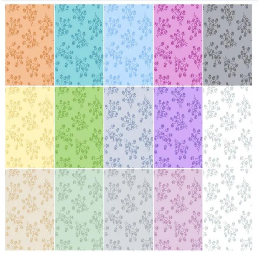 Bouquet Jelly Roll - Blank Quilting