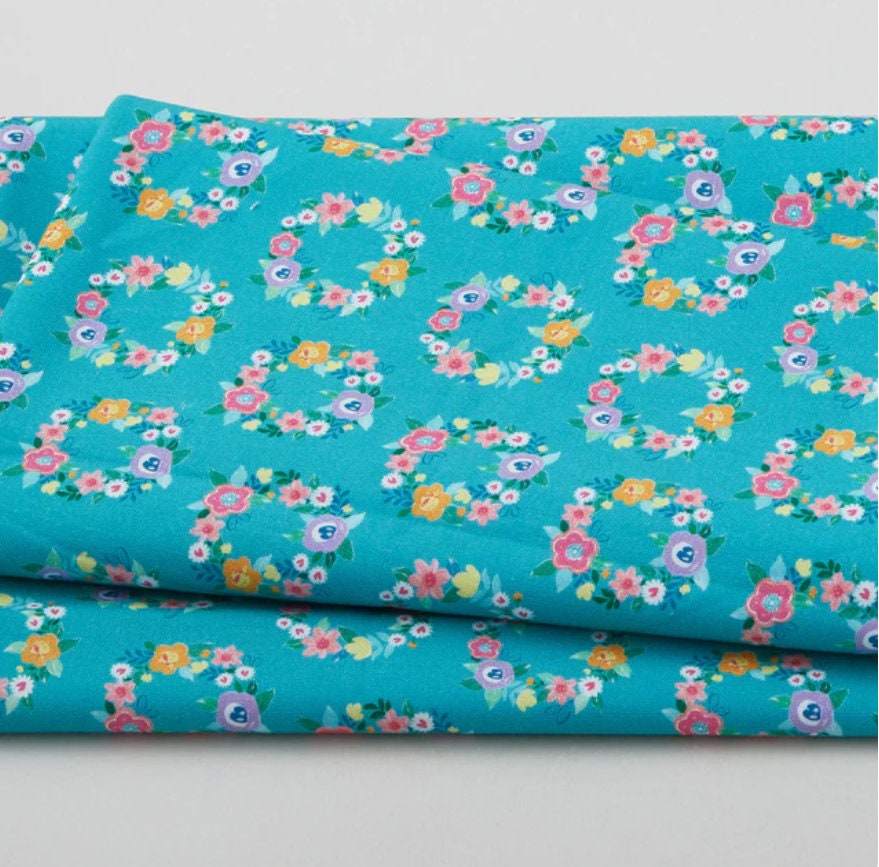 Colorful Cottage -  2 Yard Cuts - varying colors - Michael Miller Fabrics