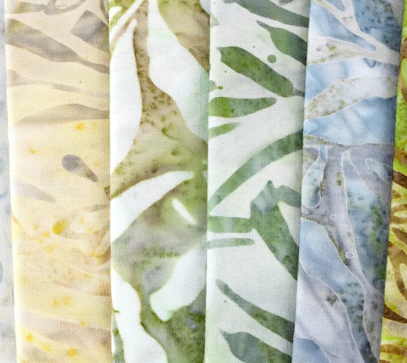 Marshland Artisan Batiks Charm Pack - Lunn Studios - Robert Kaufman Fabrics