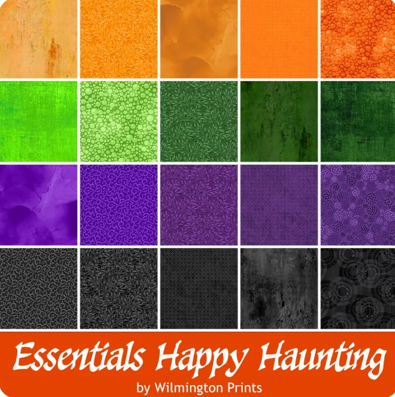 Essentials Happy Haunting Charm Pack - Wilmington Prints
