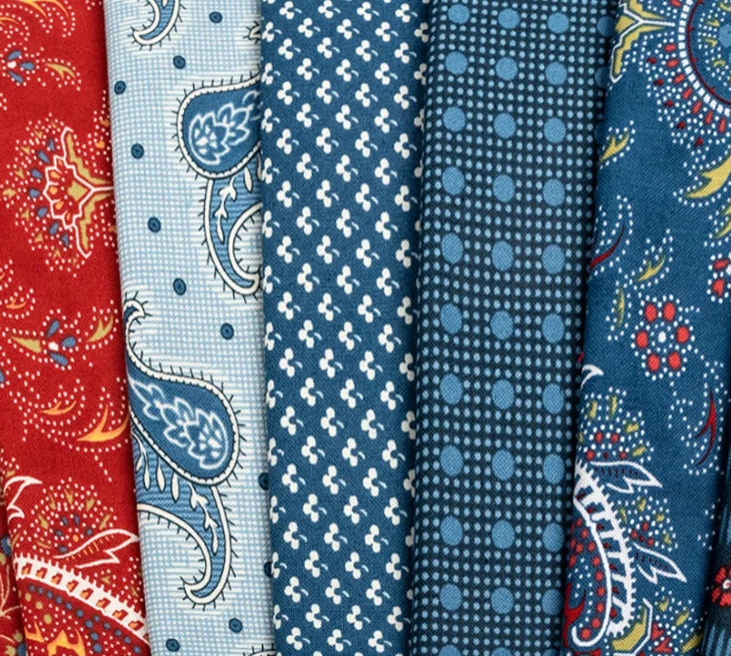 Union Square Charm Pack — 42 Squares — Minick & Simpson for Moda Fabrics