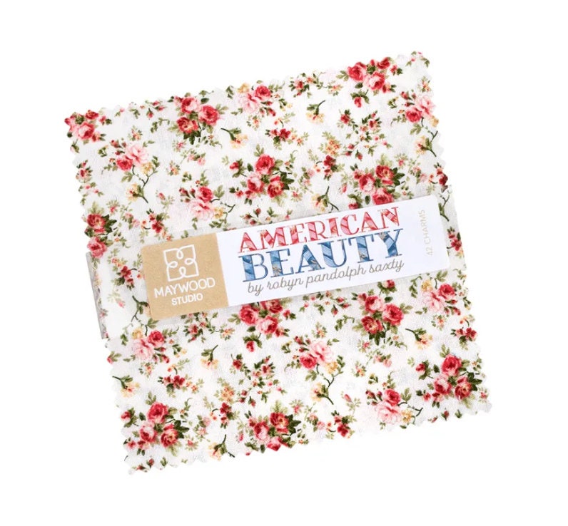American Beauty Charm Pack - Robyn Pandolph Saxty - Maywood Studio