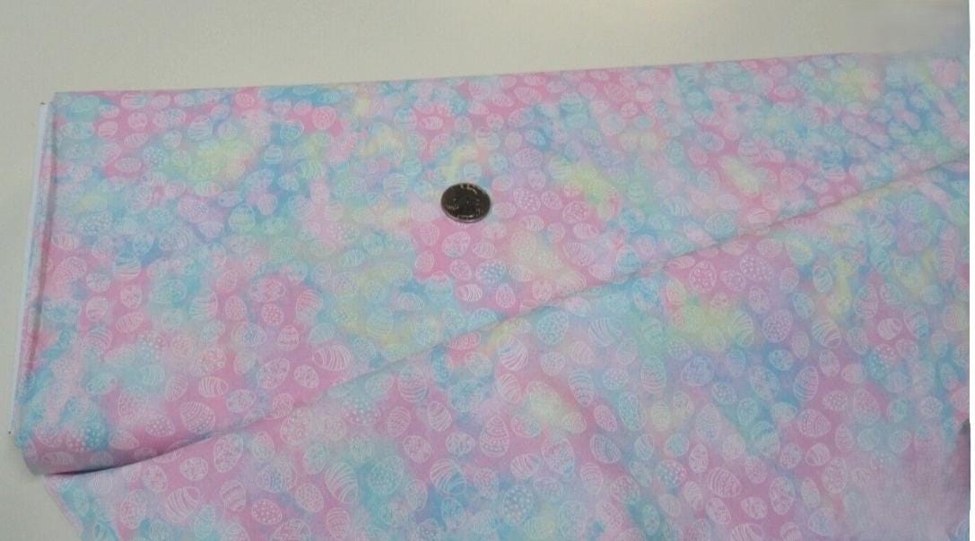Spring Fling Easter Egg Tie Dye Blender Yardage - Fabric Traditions