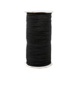 Black Flat Elastic - 0.125" x 200 Yards, Sewing & Crafting