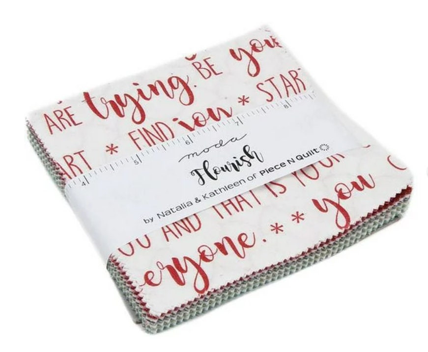 Flourish Charm Pack - Piece N Quilt - Moda Fabrics