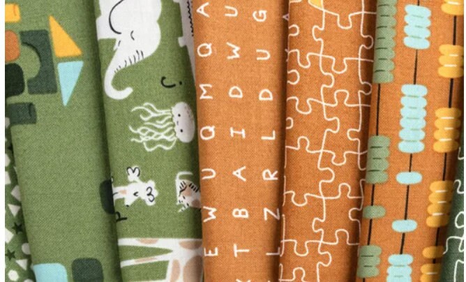 ABC XYZ Mini Charm Pack - Stacy Iest Hsu - Moda Fabrics