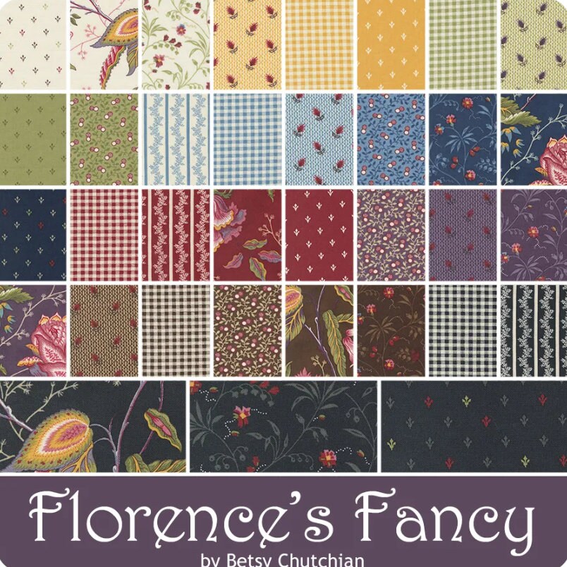 Florence's Fancy Jelly Roll - Betsy Chutchian - Moda Fabrics