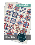 Plus Side Quilt Pattern - SpazzyCat Designs