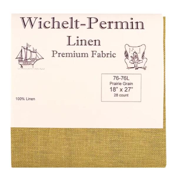 Prairie Grain 28 Count Linen 18" x 27" Cross Stitch Cloth - Wichelt Imports
