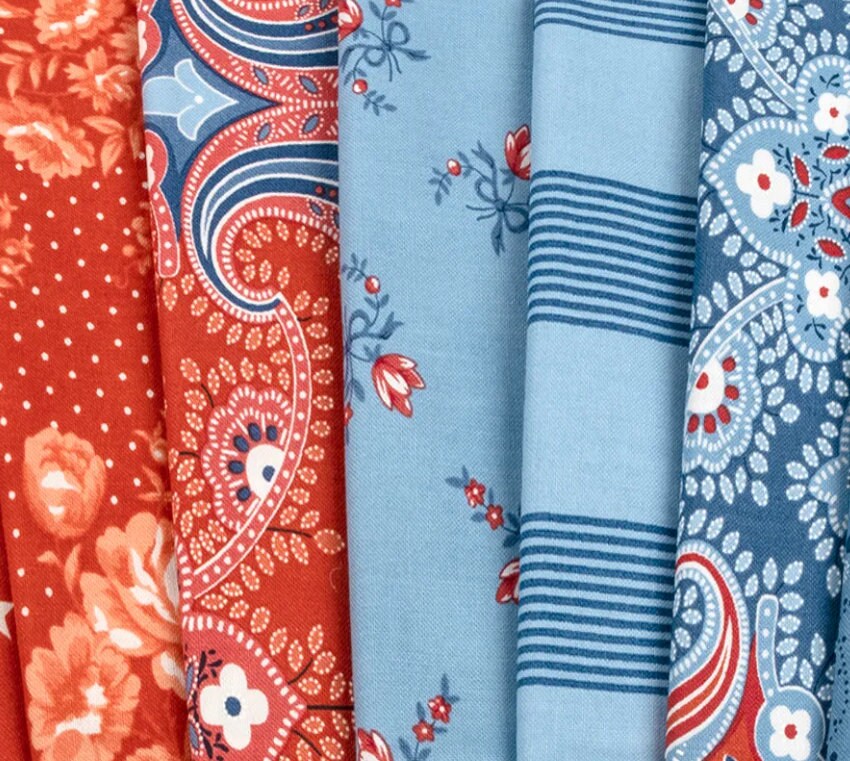 Sunrise Side Charm Pack — 42 Squares — Minick & Simpson for Moda Fabrics