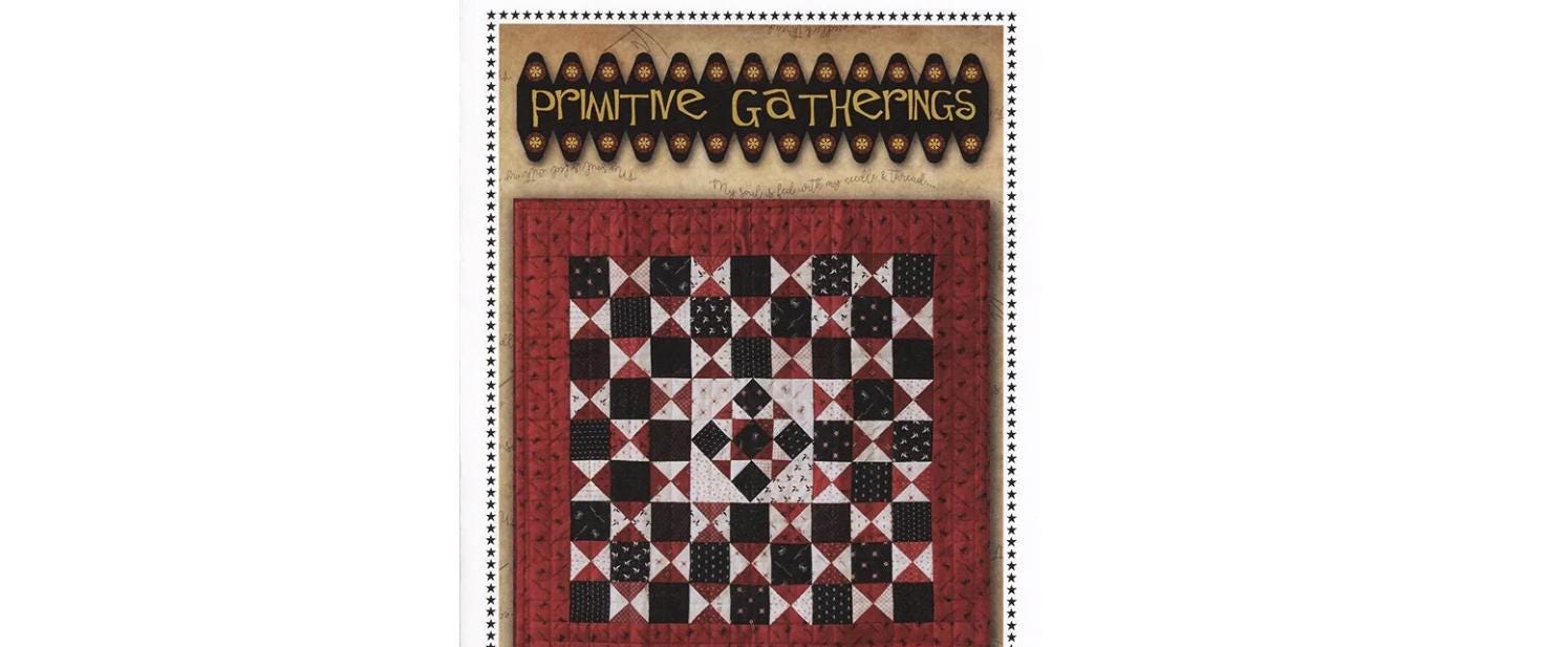 Vintage Star Quilt Pattern - Primitive Gatherings