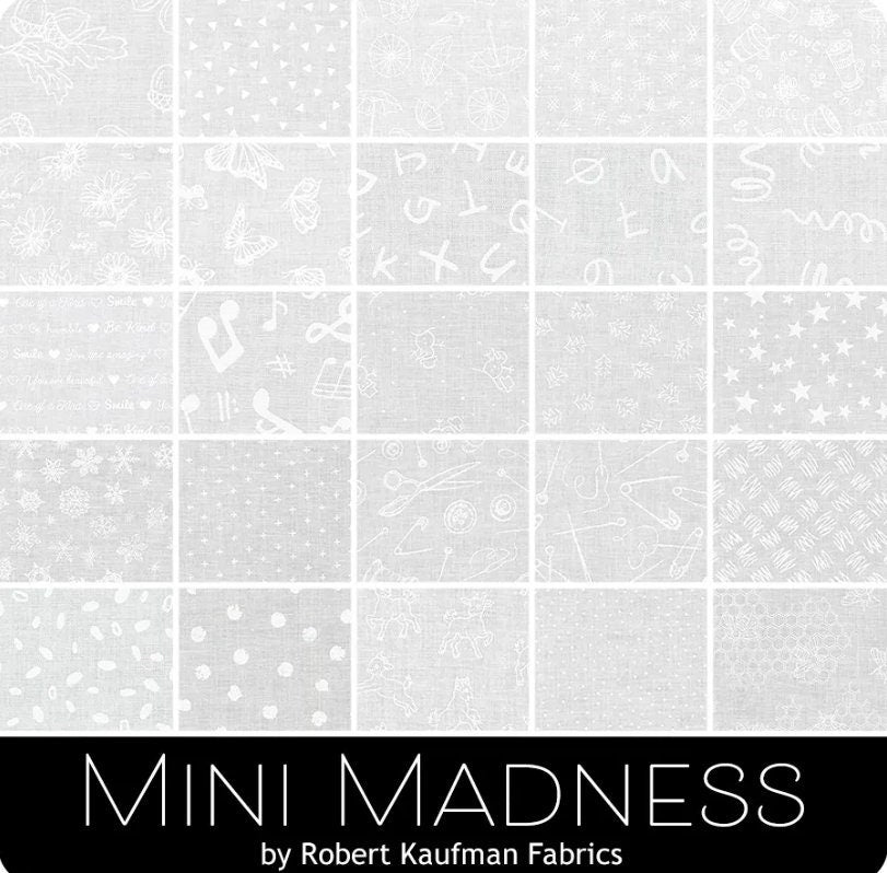 Mini Madness Charm Pack - Robert Kaufman Fabrics