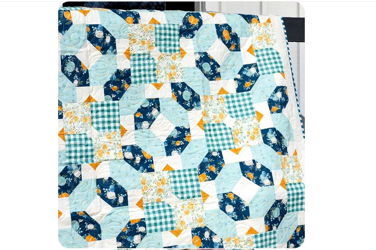 Autumn Skies Quilt Pattern - It's Sew Emma