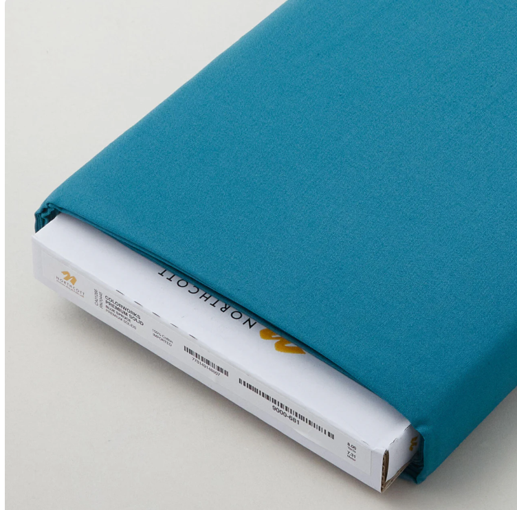 Blue Spruce Colorworks – Solid Cotton Fabric by Northcott