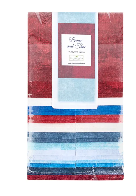 Brave and True Jelly Roll – 40 pcs 2.5" Strips | Wilmington Prints