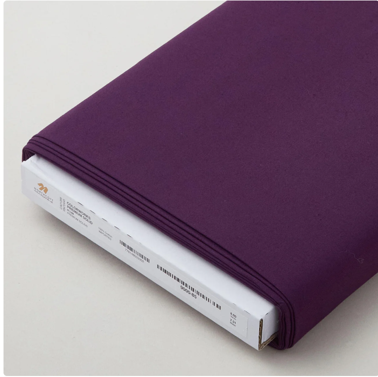 Plum Colorworks – Solid Cotton Fabric by Northcott