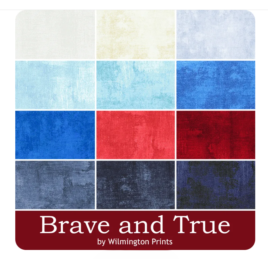 Brave and True Jelly Roll – 40 pcs 2.5" Strips | Wilmington Prints