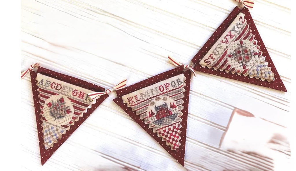Red, She Said: A Banner for Every Day Cross Stitch Pattern - Hands On Design