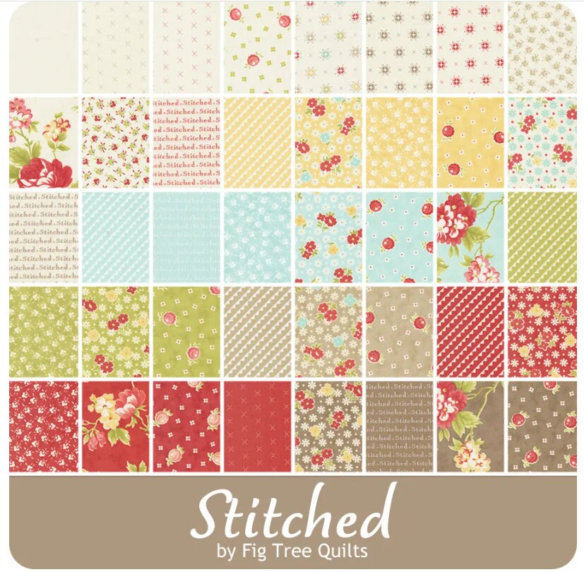 Stitched Charm Pack - Fig Tree Quilts - Moda Fabrics